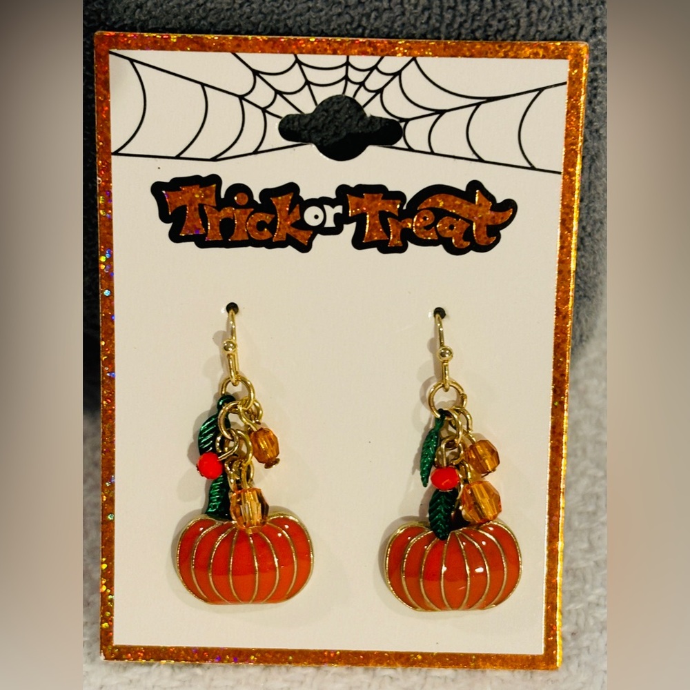 Autumn Pumpkin Earrings